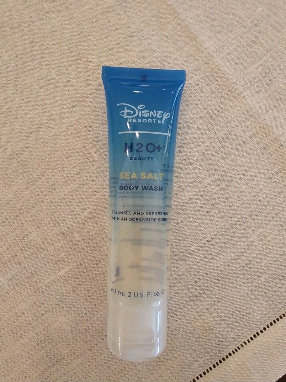 Disney Resorts Hotel New Body Wash 2oz H2O Beauty Sea Salt Body Wash- New!